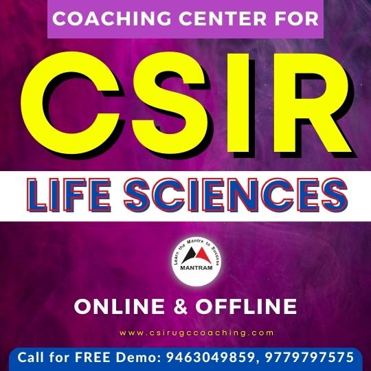 CSIR NET Life Science Exam Coaching