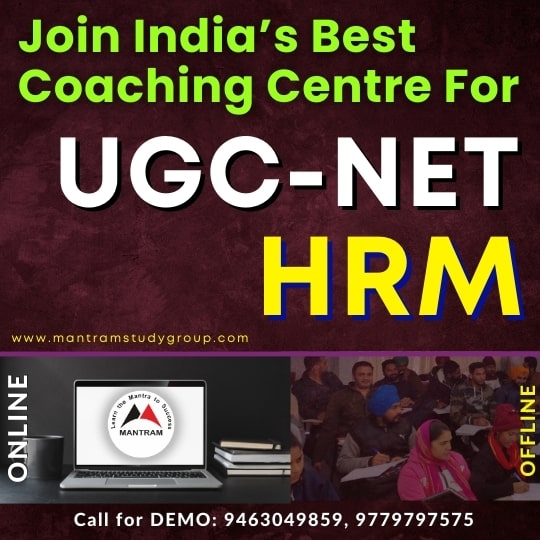 Ugc Net HRM Coaching
