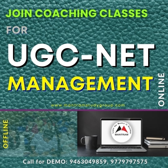 Ugc Net Management Coaching