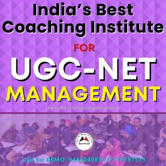 Ugc Net Management Online Classes