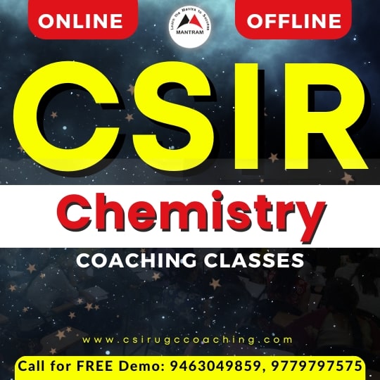 CSIR NET Online Coaching Chemistry