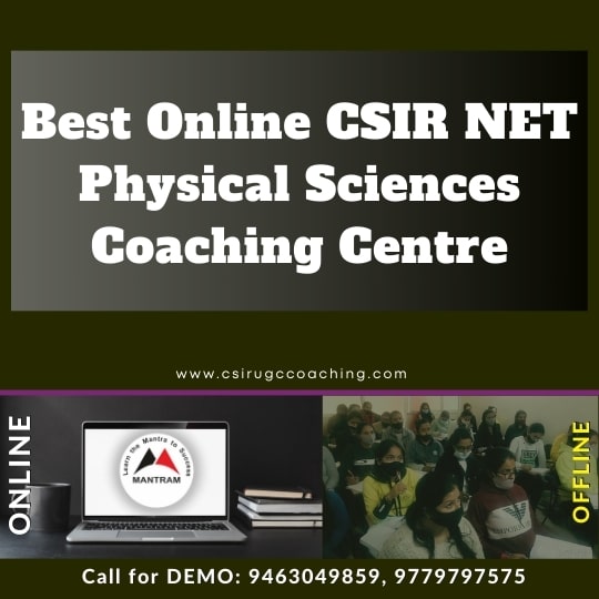 Best Online CSIR NET Physical Sciences Coaching Centre