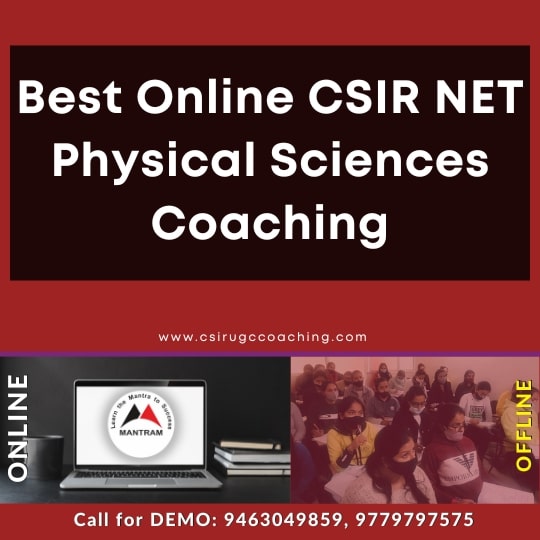 Best Online CSIR NET Physical Sciences Coaching