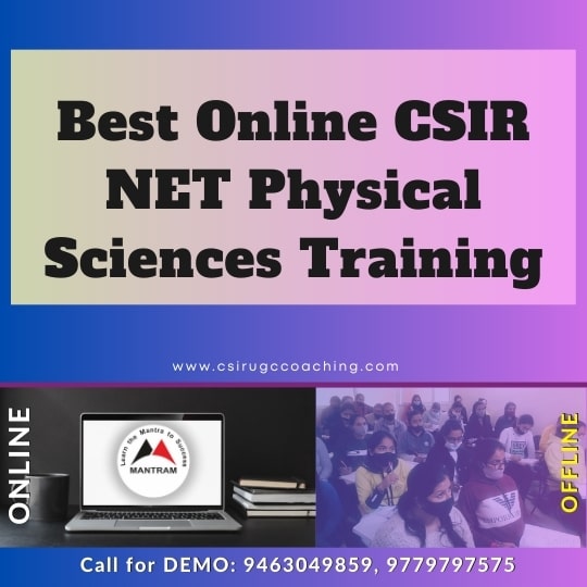 Best Online CSIR NET Physical Sciences Training