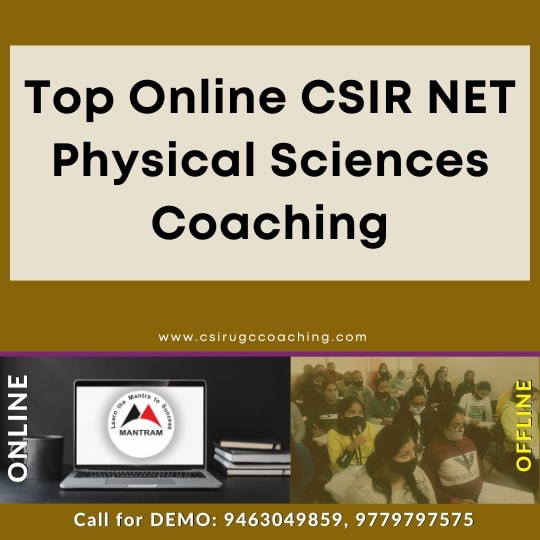 Top Online CSIR NET Physical Sciences Coaching
